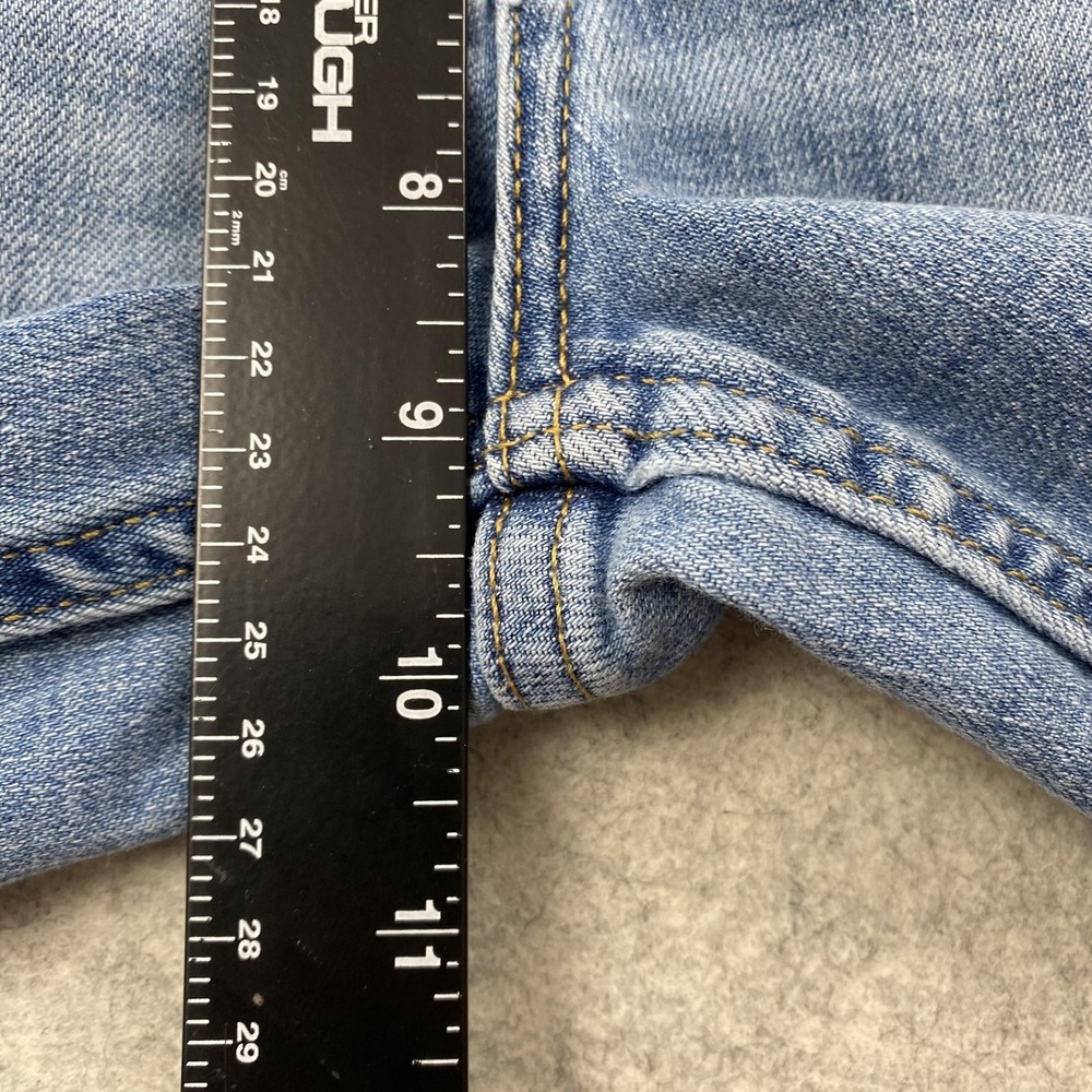 Aeropostale Jeans Juniors 00 (22x31) Blue Flare Medium Wash Stretch Denim - Picture 4 of 11
